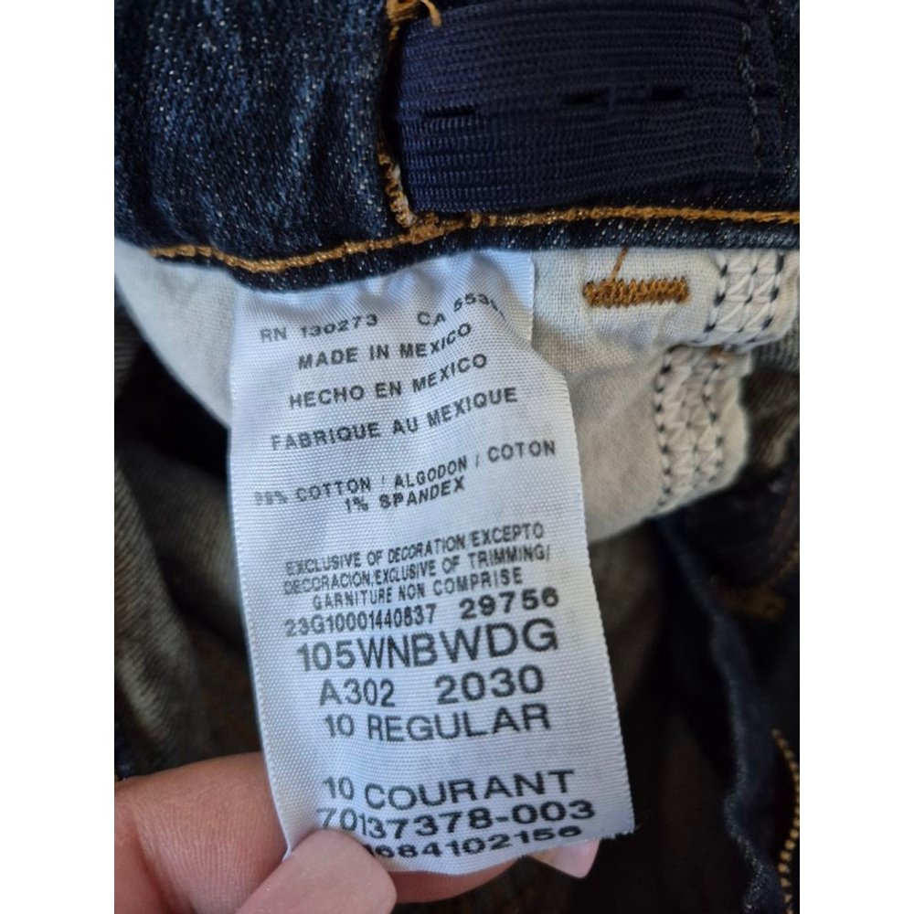 Boys Wrangler Blue Jeans Size 10 - Picture 4 of 4